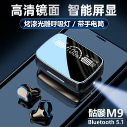 image-M10 M19 M28 TWS Wireless Bluetooth Earbuds with Digital Display