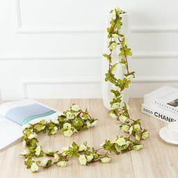 image-Artificial Peony Flower Vine Rattan - Silk Flower Home Decor