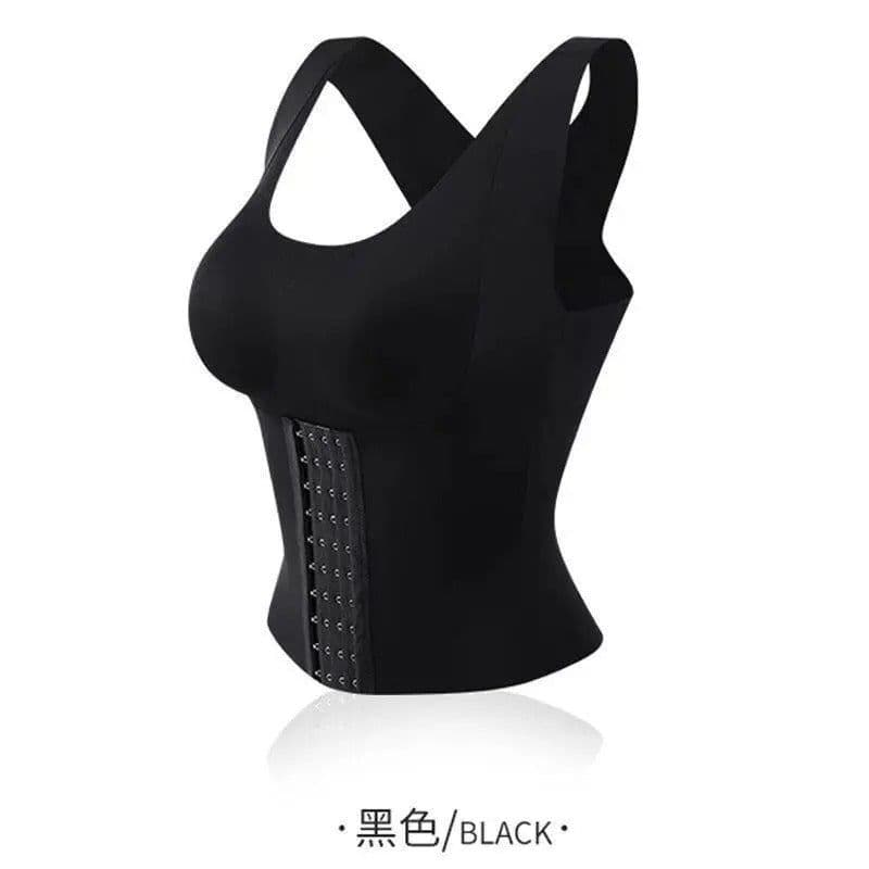image-Women's Posture Corrector Shapewear Body Shaper Wireless Support Top