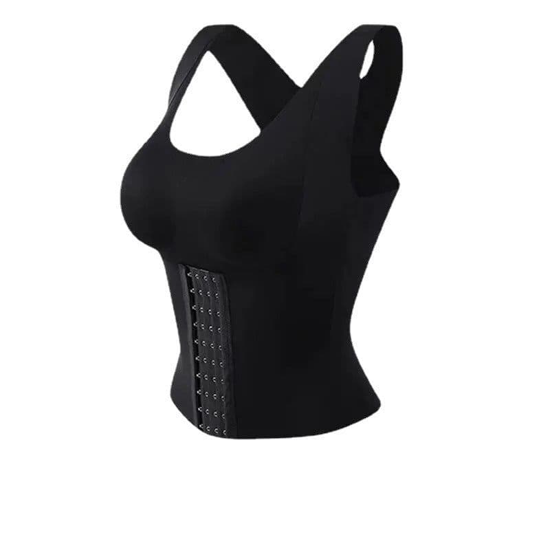 image-Women's Posture Corrector Shapewear Body Shaper Wireless Support Top