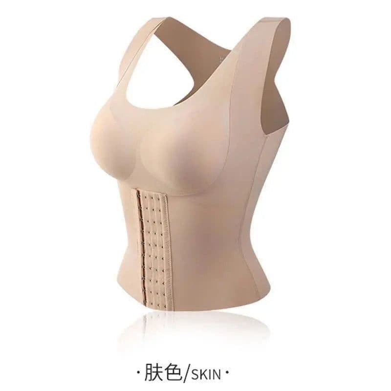 image-Women's Posture Corrector Shapewear Body Shaper Wireless Support Top