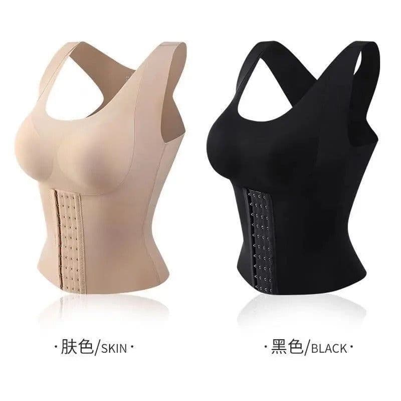 image-Women's Posture Corrector Shapewear Body Shaper Wireless Support Top