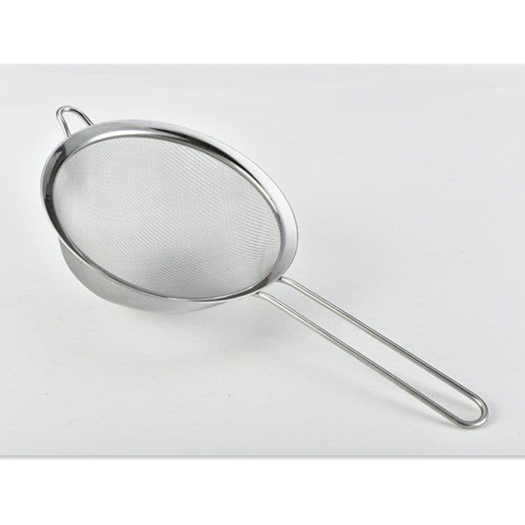 image-Stainless Steel Cooking Spoon Colander 24cm