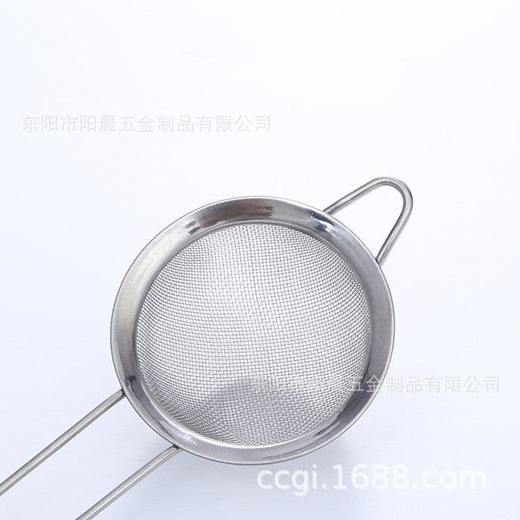 image-Stainless Steel Cooking Spoon Colander 24cm