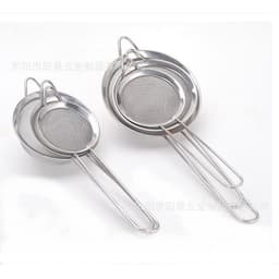 image-Stainless Steel Cooking Spoon Colander 24cm