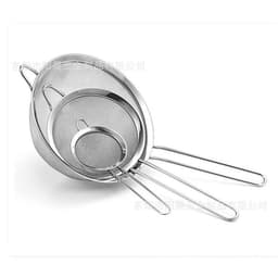 image-Stainless Steel Cooking Spoon Colander 24cm
