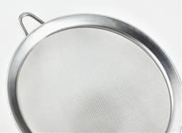 image-Stainless Steel Cooking Spoon Colander 24cm