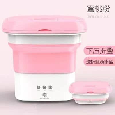 image-Portable Foldable Mini Washing Machine