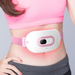 image-Electric Heating Pad Belt for Menstrual Pain Relief with Massage