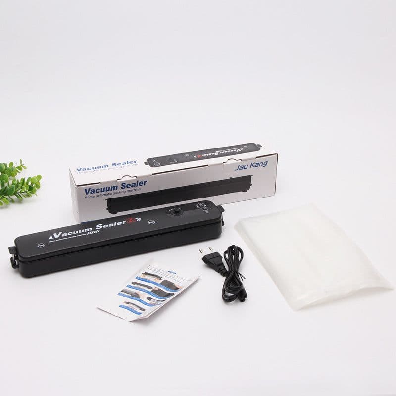 image-Automatic Vacuum Sealer Machine with Bags - Mini Portable Food Sealer