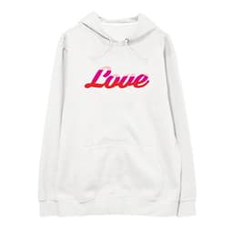 image-BTS RM Love Letter Hoodie Unisex Loose Fit Pullover Sweater