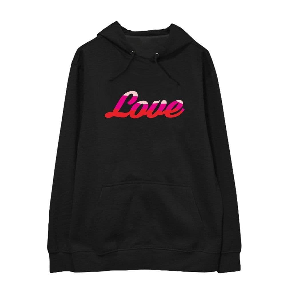 image-BTS RM Love Letter Hoodie Unisex Loose Fit Pullover Sweater
