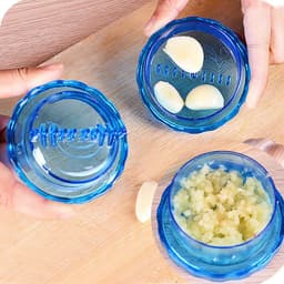 image-Nahe Kitchen Garlic Press Peeler and Masher Multi-Purpose Tool