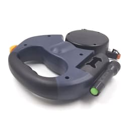 image-Automatic Retractable Dog Leash with LED Flashlight Dual Head