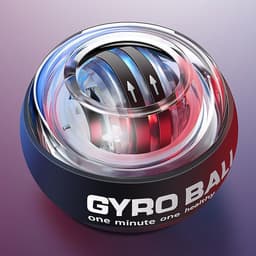 image-Zhijia Wrist Ball Magnetic Luminous Gyro Grip Trainer