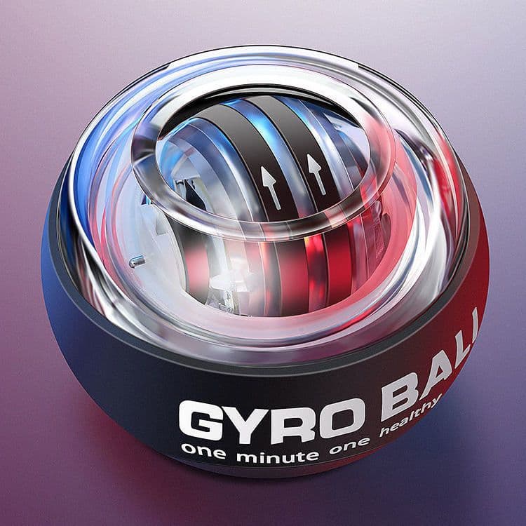image-Zhijia Wrist Ball Magnetic Luminous Gyro Grip Trainer