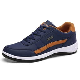 image-Men's Casual Sports Shoes Size 48 Synthetic Leather Low Top