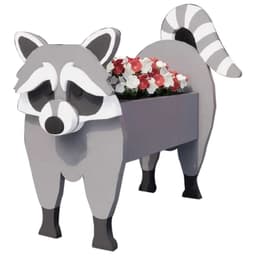 image-Cow and Goat Planter Set - Outdoor Garden Flower Pot Decoration