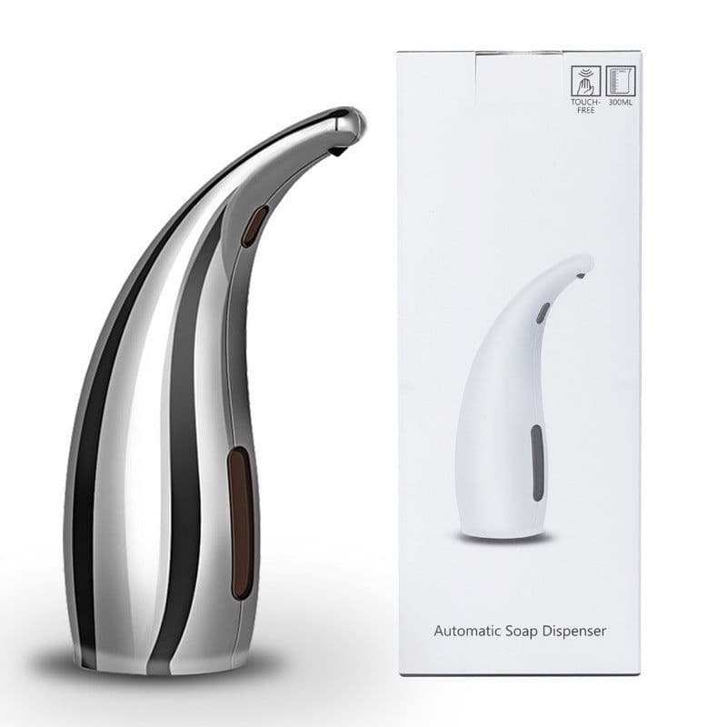 image-Automatic Infrared Soap Dispenser GM-S1805A Silver 300ml