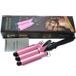 image-LCD Triple Barrel Curling Iron with Temperature Control 20-32mm