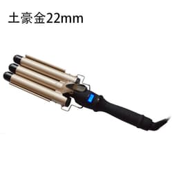 image-LCD Triple Barrel Curling Iron with Temperature Control 20-32mm