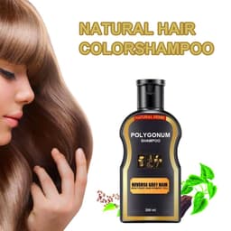 image-Natural Polygonum Multiflorum Black Hair Care Shampoo