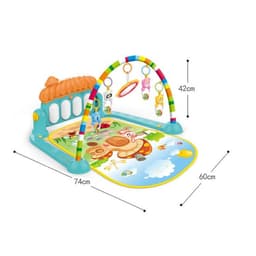 image-Baby Piano Play Mat Gym with Music Pedal Toy 0-12 Months