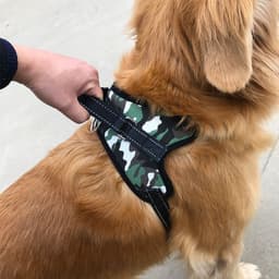 image-PetSecret Reflective Nylon Dog Harness Vest Medium Large Dogs
