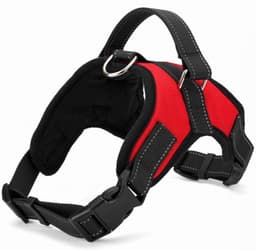 image-PetSecret Reflective Nylon Dog Harness Vest Medium Large Dogs