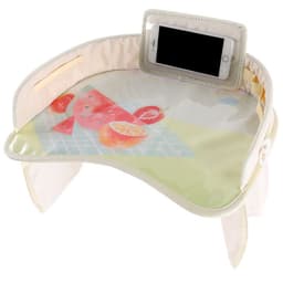 image-Baby Stroller Tray Table Waterproof Cartoon Dinner Plate