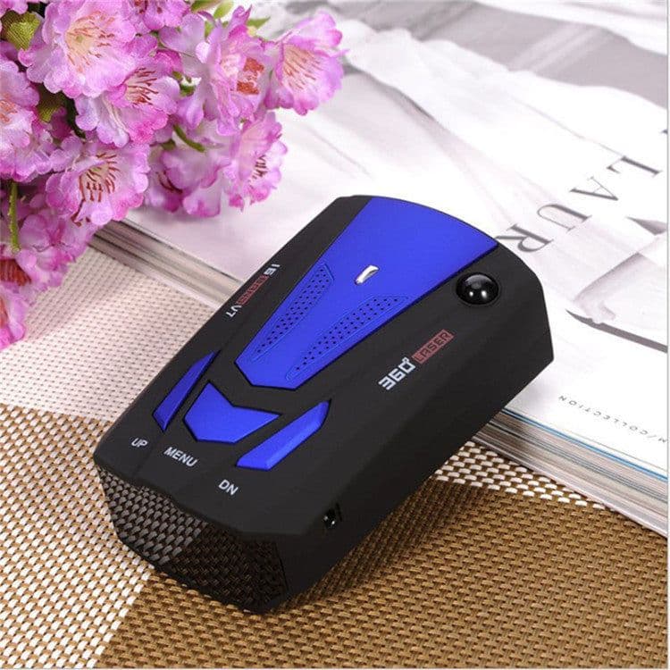image-V7 Car Radar Detector Speed Measuring System Multi-Language