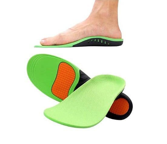 image-PU Sports Insole Orthopedic Arch Support Flat Foot Full Pad