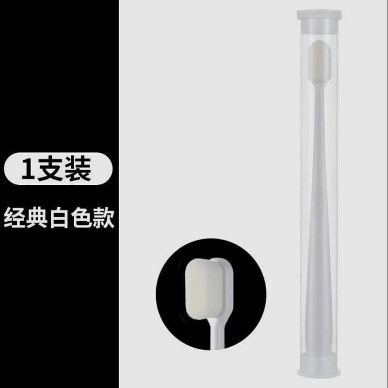 image-Nano Soft Bristle Toothbrush Small Head Adult Travel Size