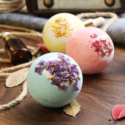 image-Bath Salt Ball Bomb - Fizzy Bubble Bath Supplies
