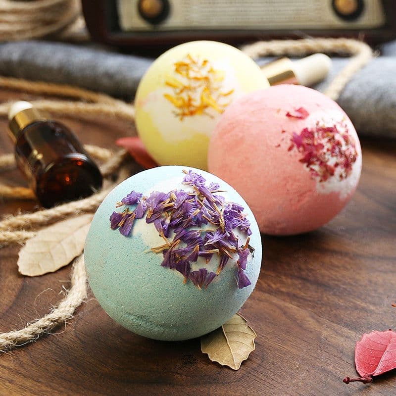image-Bath Salt Ball Bomb - Fizzy Bubble Bath Supplies