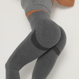 image-Women's Seamless High Waist Yoga Leggings Fitness Workout Pants