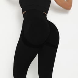 image-Women's Seamless High Waist Yoga Leggings Fitness Workout Pants