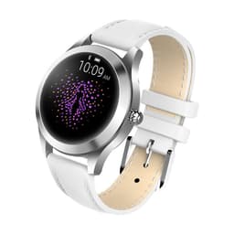 image-KW10 Ladies Smart Watch Bracelet 1.04" Round Screen Stainless Steel
