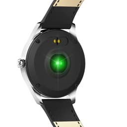 image-KW10 Ladies Smart Watch Bracelet 1.04" Round Screen Stainless Steel