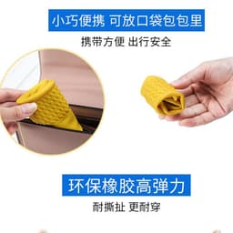 image-Waterproof Silicone Shoe Covers Non-Slip Rain Boot Covers S/M/L