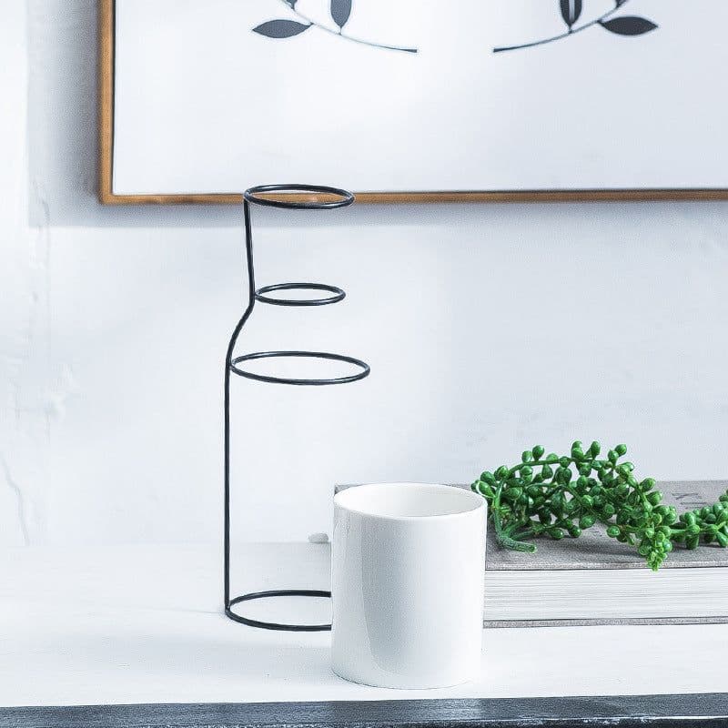 image-Ceramic Vase Modern Minimalist Home Decoration Flower Arrangement