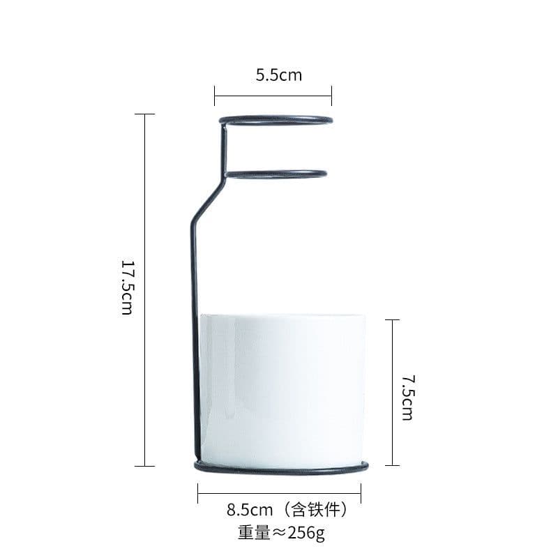 image-Ceramic Vase Modern Minimalist Home Decoration Flower Arrangement