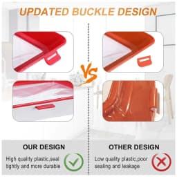image-Clever Tray Vacuum Fresh-Keeping Refrigerator Food Storage Tray