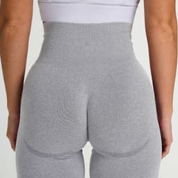 image-Women's High Waist Seamless Yoga Shorts Nylon Spandex Activewear