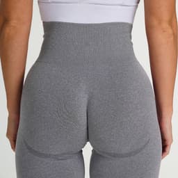 image-Women's High Waist Seamless Yoga Shorts Nylon Spandex Activewear