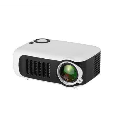image-TRANSJEE A2000 Mini Portable Projector 1080P LCD Home Theater