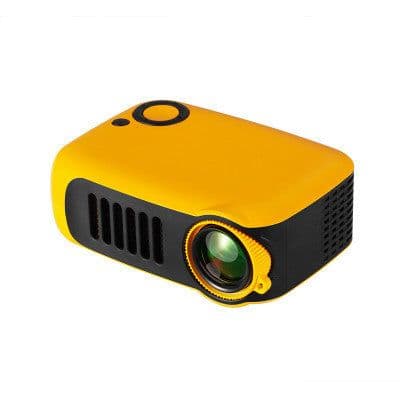 image-TRANSJEE A2000 Mini Portable Projector 1080P LCD Home Theater