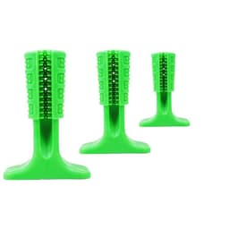 image-Pet Chew Toy Rubber Toothbrush for Dogs and Cats