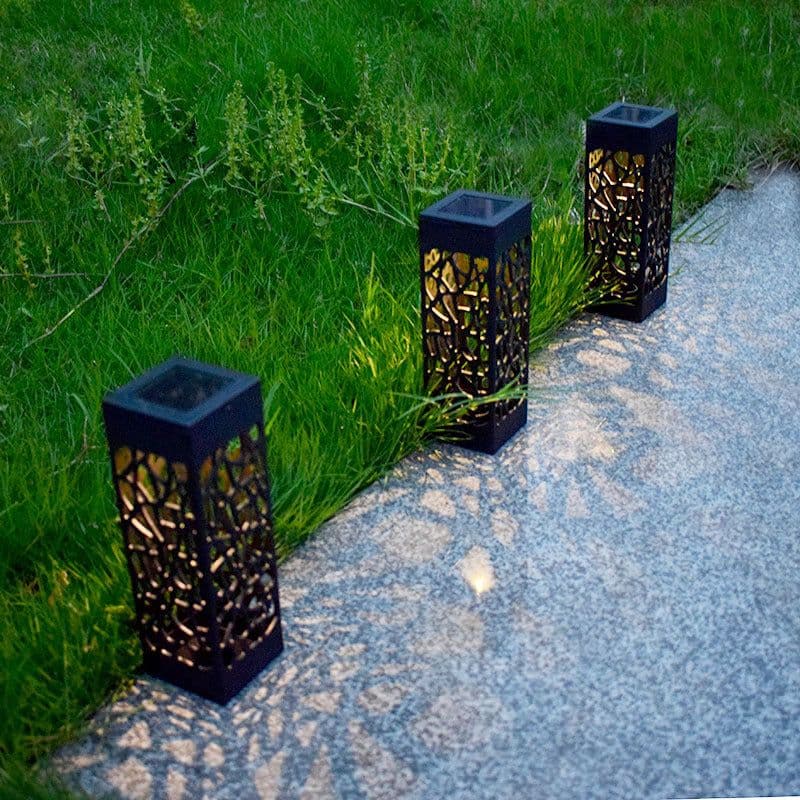 image-Solar LED Lawn Light Outdoor Waterproof IP65 Garden Landscape