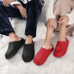 image-Yaoli Cotton Slippers Unisex Indoor Home Shoes Non-Slip Winter